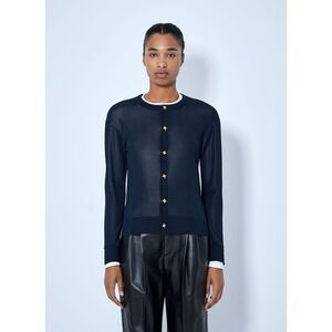 Bottega Veneta Women Silk Double Knit Cardigan